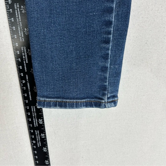 Old Navy Dark Blue Distressed Jeggings - Picture 9 of 11